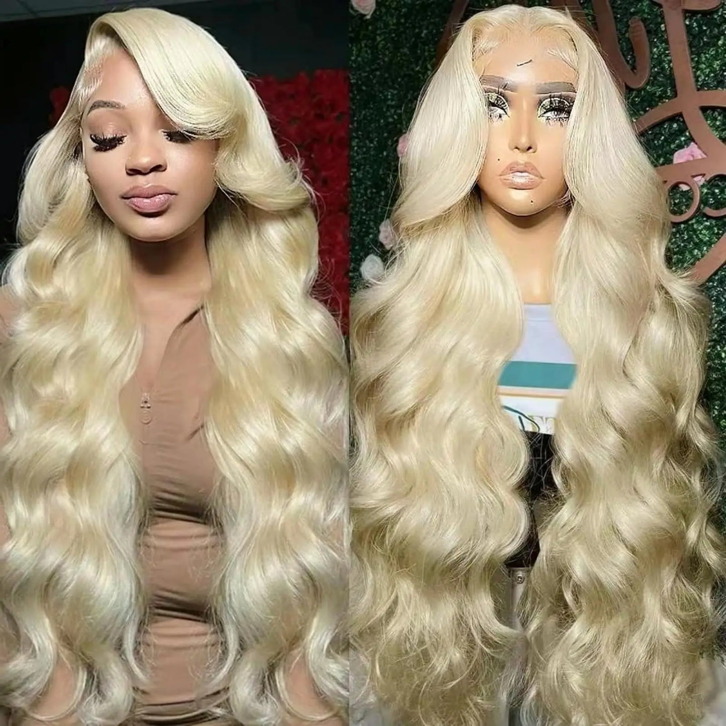 30 Inch 613 13x6 Lace Front Wig Human Hair 200 Density 13x4 Body Wave Lace Frontal Wig Human Hair Pre Plucked With Baby Hair