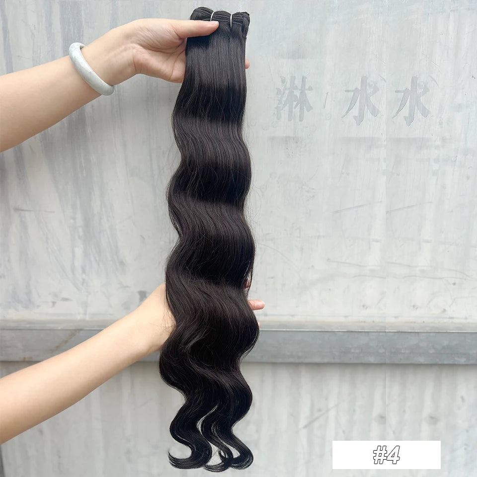 Magicae Synthetic Hair Extensions Body Wave Hair Bundles 26“ 150g Omber Blonde Weave High Temperature Fiber Body Ponytail Hair