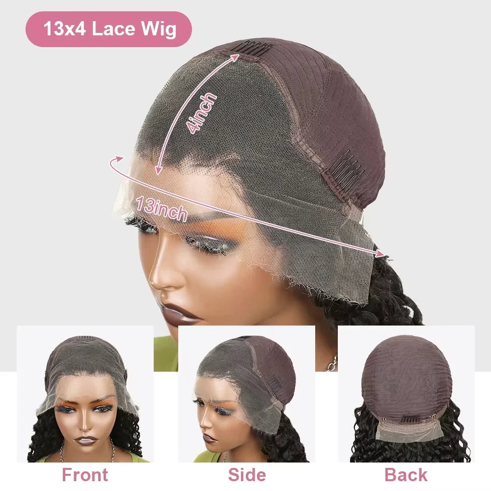 Straight Burgundy 13x4 HD Transparent Full Lace Frontal Wig 99J Colored Lace Front Human Hair Wigs Red Glueless Wigs For Women