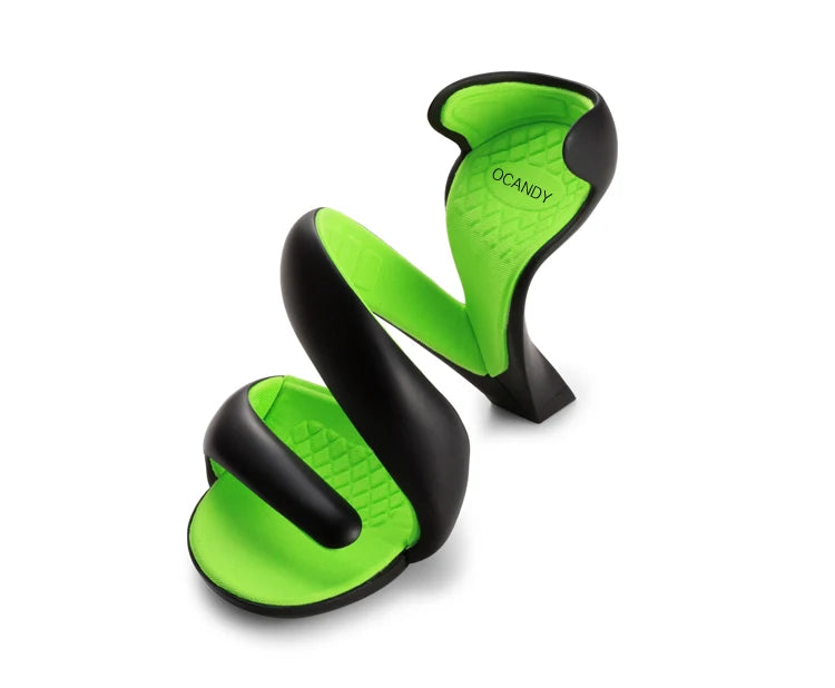 Snake-Shaped Bottomless Sandals Shoes Women Sexy High Heels Summer Shoes Design 2021 Lady Summer Sandals for Wedding