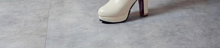 White Not over the Knee Boots Women's Boots Chunky Heel High Heels 2023 Autumn and Winter New Slim Looking Knee-High Boots