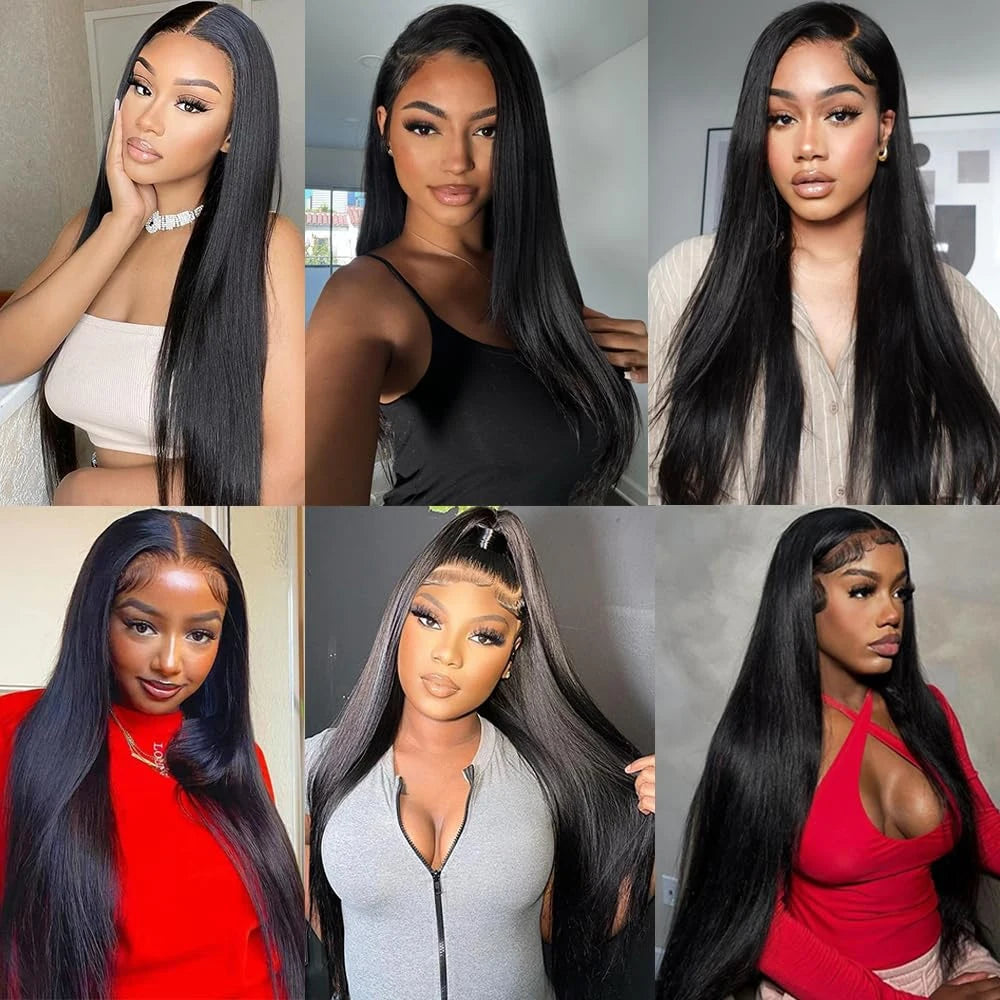 30 40 Inch Bone Straight 100% Bundles Deal Brazilian Virgin Human Hair 3 4 Bundles Raw Hair Extensions Natural Color Remy