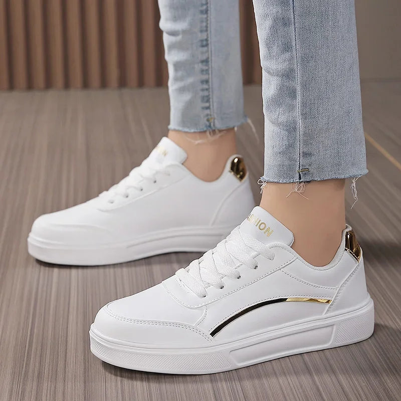 Hot Sell Women Shoes Ladies Casual Shoes Bling Skateboard Sneakers For Women Tennis Walking Shoes