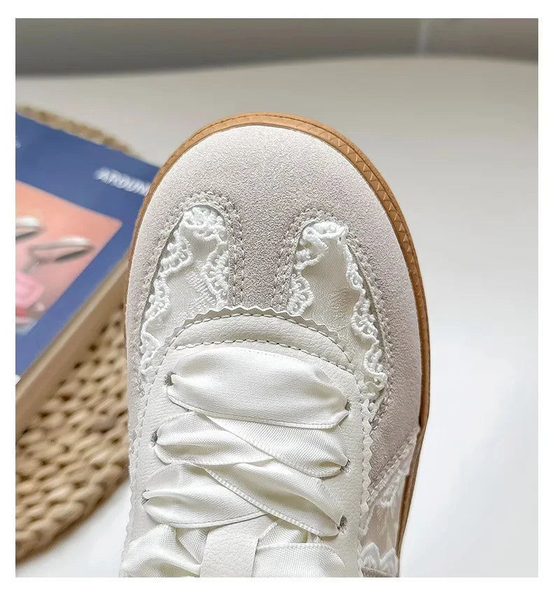 Retro Versatile Women Shoe Fashion Temperament Womens Casual Shoes Comfort Light Womens Flat Shoes Anti Slip Simple Single Shoes