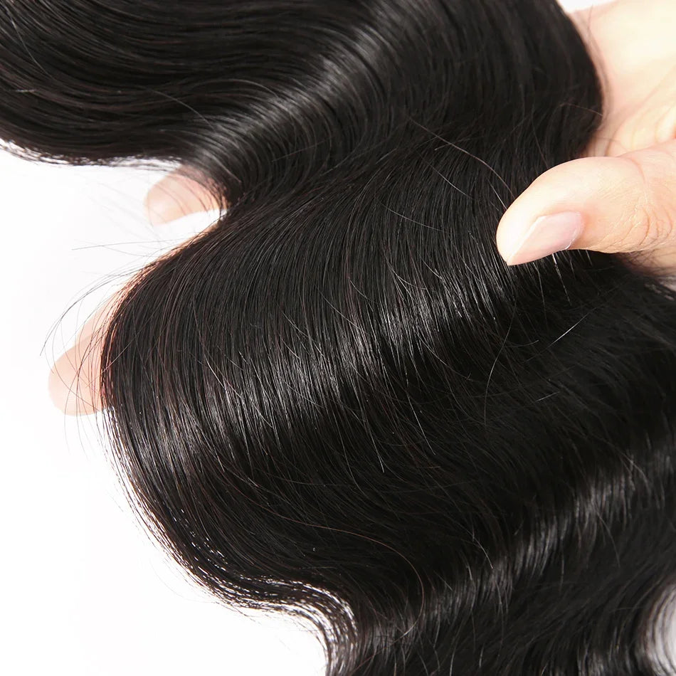 30 40 Inch Body Wave Raw 2 3 4 Bundles Indian 100% Unprocessed Human Hair Wavys Double Drawn Virgin Bundles Weave Extensions