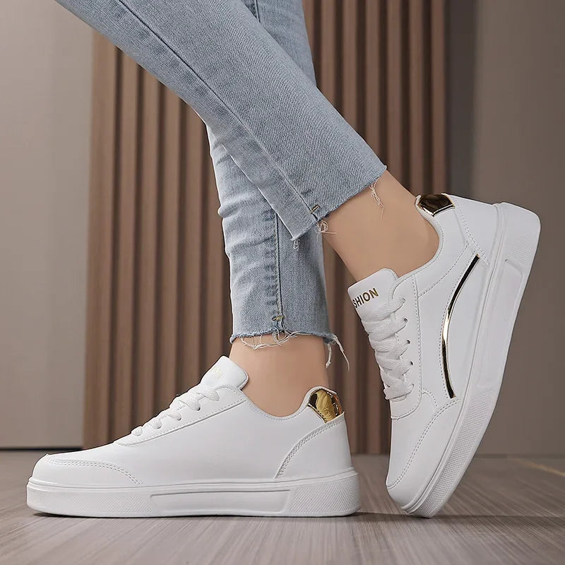 Hot Sell Women Shoes Ladies Casual Shoes Bling Skateboard Sneakers For Women Tennis Walking Shoes