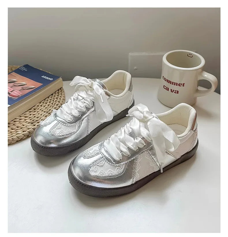 Retro Versatile Women Shoe Fashion Temperament Womens Casual Shoes Comfort Light Womens Flat Shoes Anti Slip Simple Single Shoes