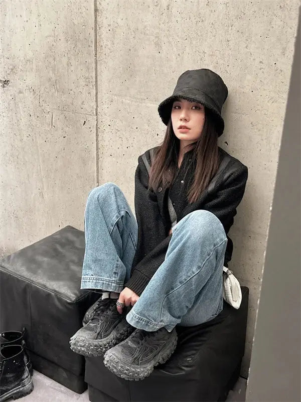 Woman Shoes Old Dad Tire Thick Bottom Sneakers Women outdoors Platform Increase Shoes For Women Leather Women Casual Sneakers