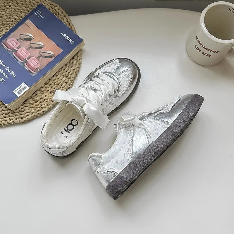 Retro Versatile Women Shoe Fashion Temperament Womens Casual Shoes Comfort Light Womens Flat Shoes Anti Slip Simple Single Shoes