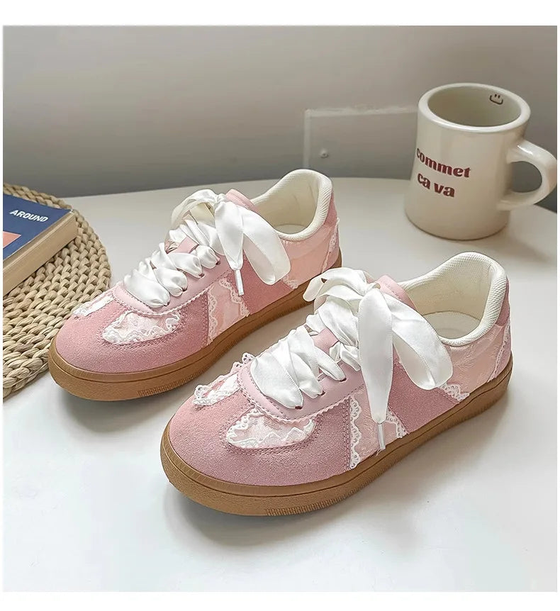 Retro Versatile Women Shoe Fashion Temperament Womens Casual Shoes Comfort Light Womens Flat Shoes Anti Slip Simple Single Shoes