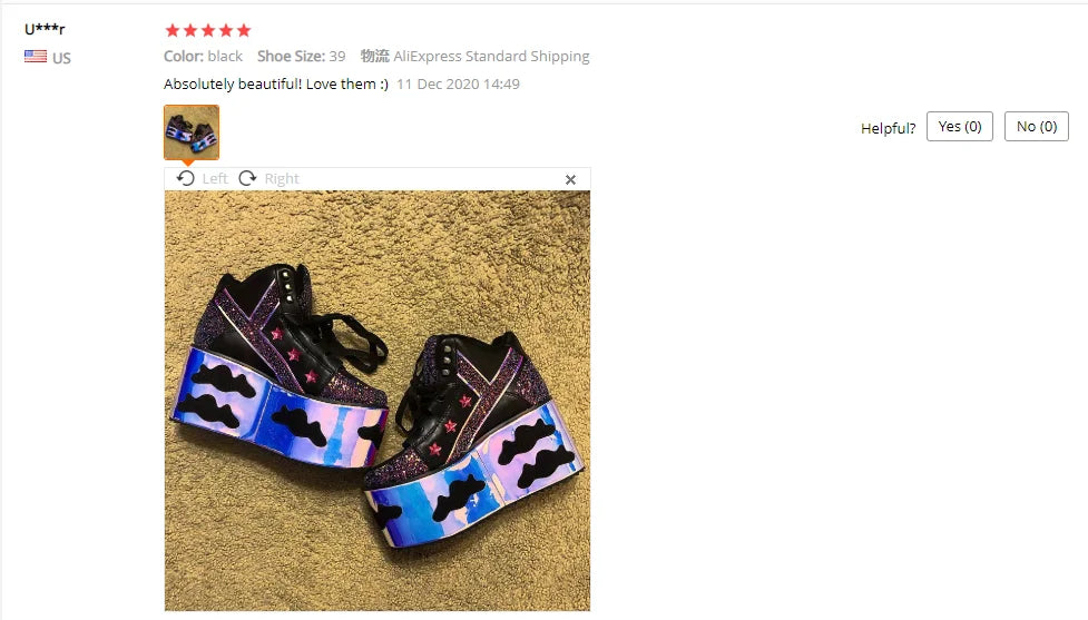 Colorful clouds Platform Shoes For Woman Punk Style Lace-up High Heel Wedges Shoes Sweet Women Ankle Boots For Mujer Shoes 2025