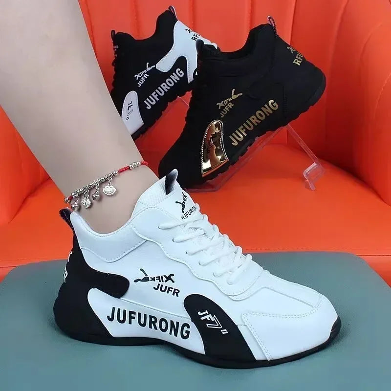 New 2024 Shoes for Women Summer Breathable Ladies Lace Up Sports Platform Sneakers Women Walking Designer Shoes Zapatos De Mujer
