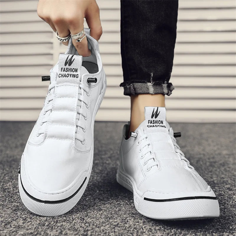 High Quality Men's Sneakers Summer Ice Silk Canvas Shoe for Men Brand Versatile Slip-on Casual Vulcanized Footwear Tenis Hombres