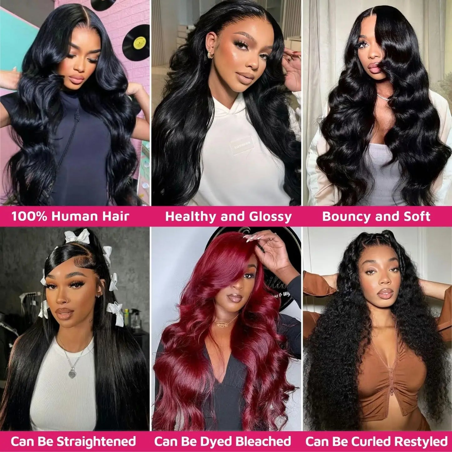 20 22 24 26 28 Inch Body Wave Bundles Raw Hair 100% Human Hair Remy Brazilian Quick Weaves Unprocessed Hair Extensions Tissage