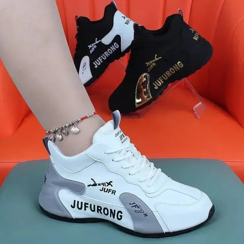 New 2024 Shoes for Women Summer Breathable Ladies Lace Up Sports Platform Sneakers Women Walking Designer Shoes Zapatos De Mujer