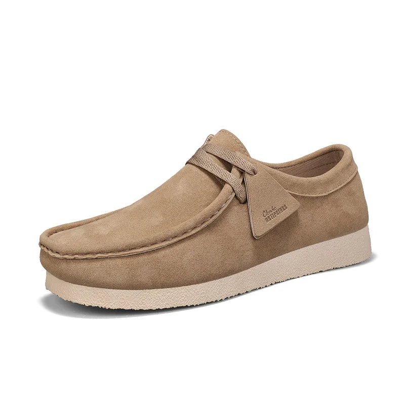 New Arrival Vintage Casual Shoes for Men Luxury Slip On Suede Sneakers Men Comfortable Walking Mens Boat Shoes chaussures homme