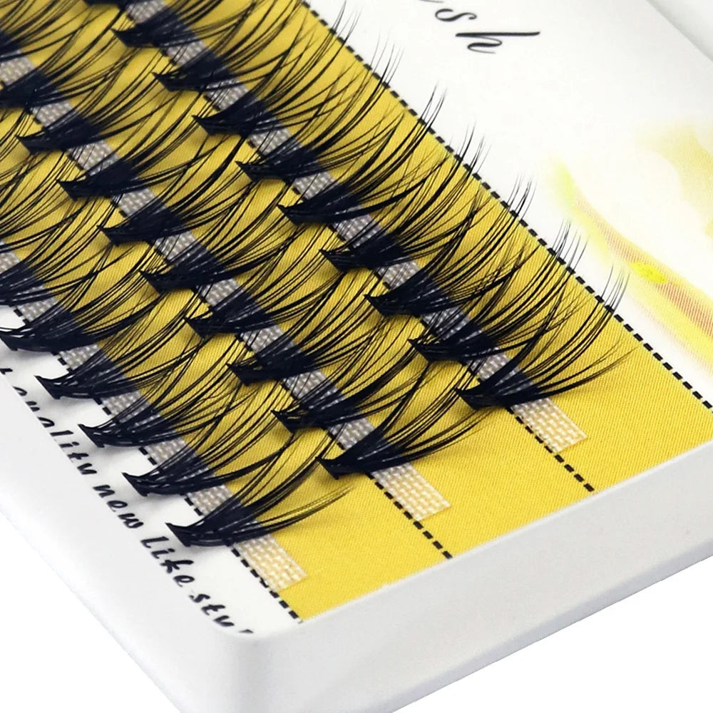 40/30/20D Cluster Eyelash Extension 1Box/60 Bundle Natural Thick Mink Lashes Russian Individual Eyelash bunches Wholesale Cilia