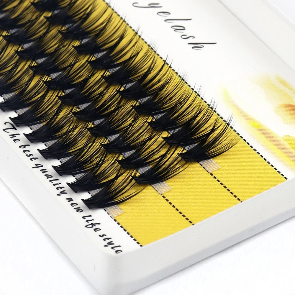 40/30/20D Cluster Eyelash Extension 1Box/60 Bundle Natural Thick Mink Lashes Russian Individual Eyelash bunches Wholesale Cilia