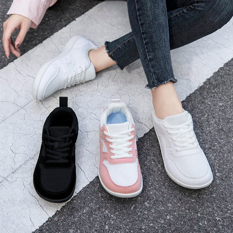 2024 New Wide Toe Shoes For Women Minimalist Breathable Comfortable Outdoor Barefoot Walking Sneaker Women's Running Shoe