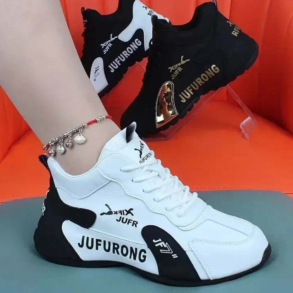 New 2024 Shoes for Women Summer Breathable Ladies Lace Up Sports Platform Sneakers Women Walking Designer Shoes Zapatos De Mujer
