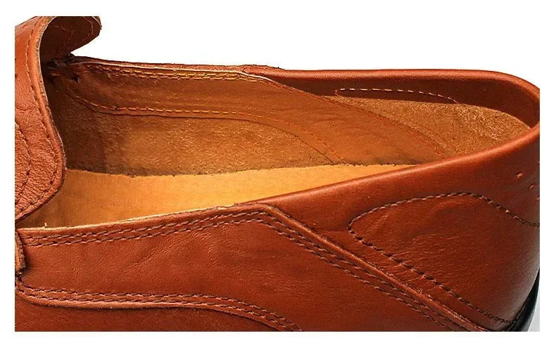Fashion Leather Men Casual Shoes Luxury Brand Formal Men Loafers Moccasins Italian Breathable Slip on Male Boat Shoes Size 37-47
