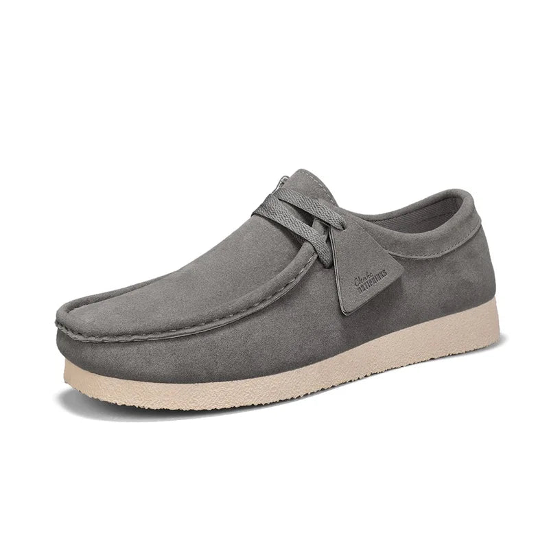 New Arrival Vintage Casual Shoes for Men Luxury Slip On Suede Sneakers Men Comfortable Walking Mens Boat Shoes chaussures homme