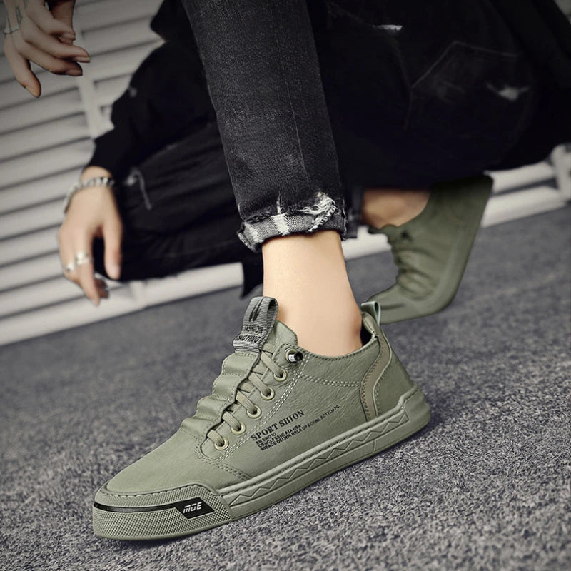 High Quality Men's Sneakers Summer Ice Silk Canvas Shoe for Men Brand Versatile Slip-on Casual Vulcanized Footwear Tenis Hombres