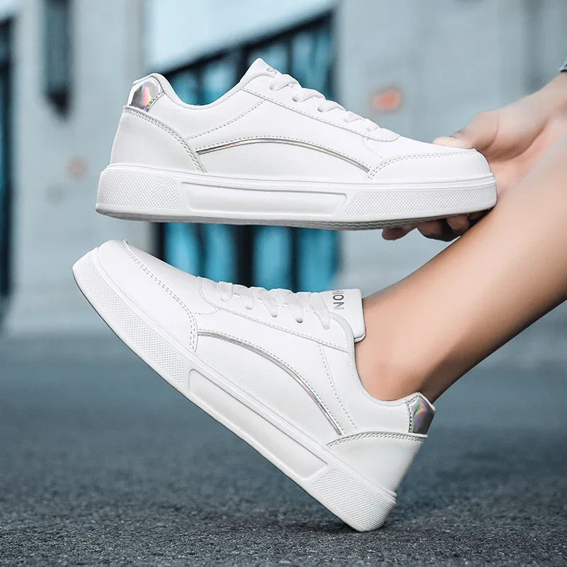 Hot Sell Women Shoes Ladies Casual Shoes Bling Skateboard Sneakers For Women Tennis Walking Shoes