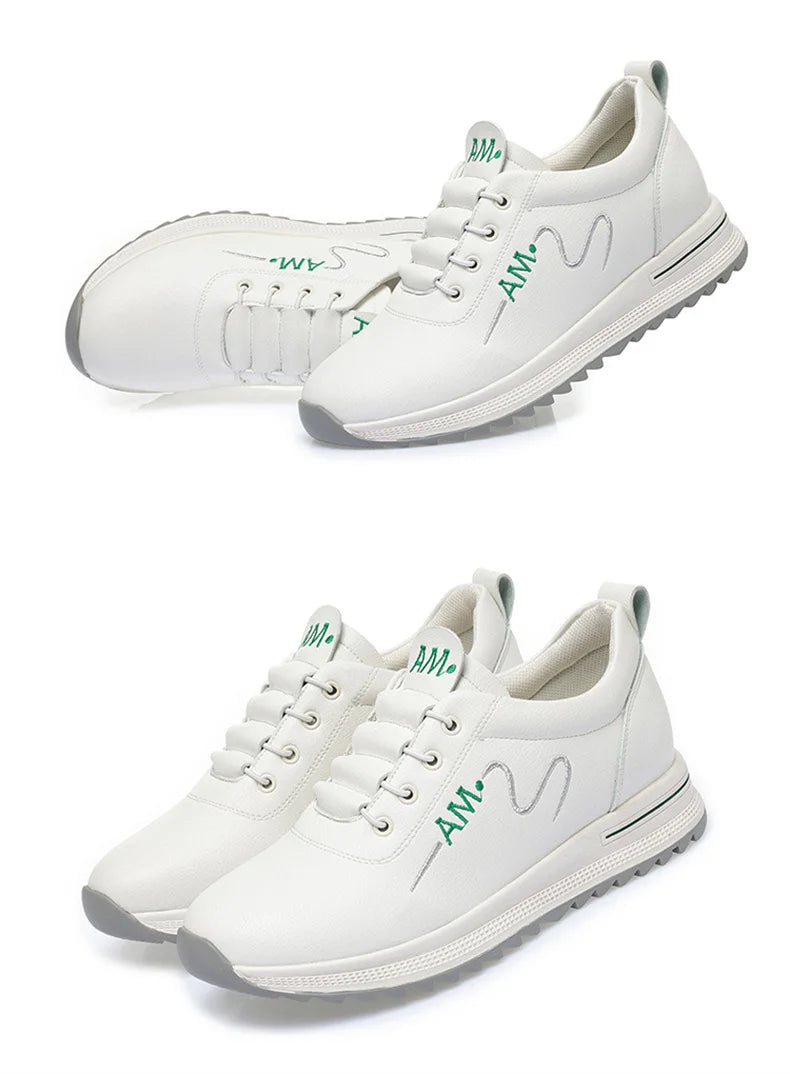 Little White Shoes Women's 2024 New Sports Casual Soft Single Shoes Spring Autumn Designer Sneakers Middle-aged And Elderly