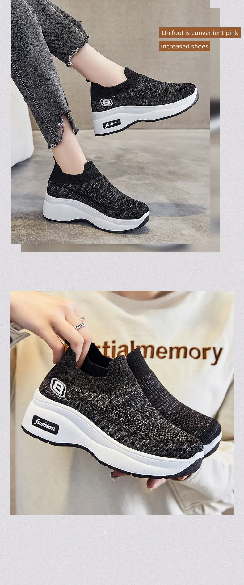 Women Orthopedic Walking Shoes Breathable Mesh Slip-On Sneakers Nursing Work Comfortable Casual Cushion Athletic Running Joggers