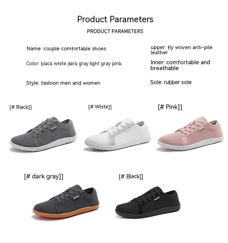 Women Barefoot Shoes Outdoor Walking Sneakers Men's Wide toe Causal Shoes Lightweight Wide Feet Fat Big Toe Shoes 2024