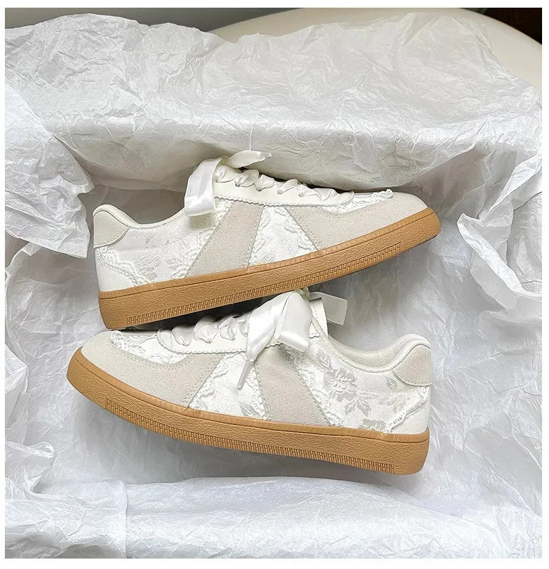 Retro Versatile Women Shoe Fashion Temperament Womens Casual Shoes Comfort Light Womens Flat Shoes Anti Slip Simple Single Shoes