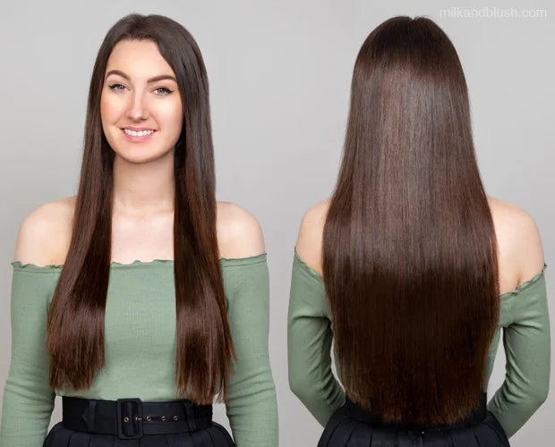 Ugeat Tape in Hair Extensions Human Hair Blonde Remy Tape in Extensions for Women Platinum Blonde Invisible Human Hair